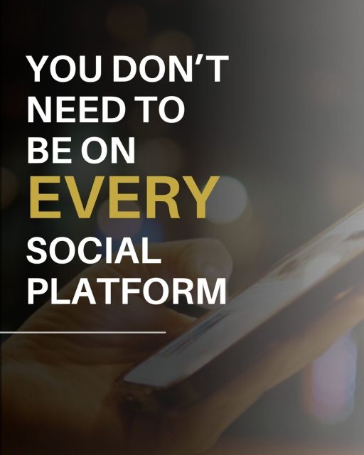 You may think you need to be on every single social media platform... but you don't.

Each one is used by different people doing different things. We keep up to date with all of that, so you don't need to. 

Pop us  message to find out more about our Social Media Management packages.